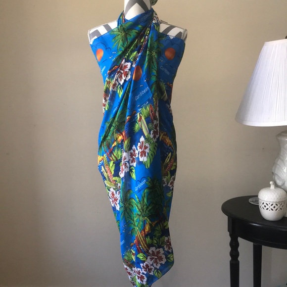 Accessories - Hand Painted Body Scarf.